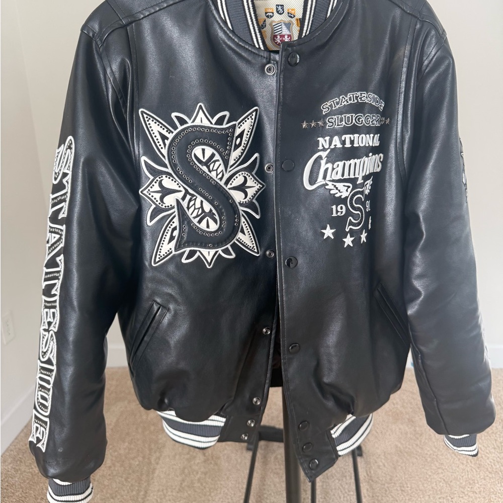 Black Varsity Jacket